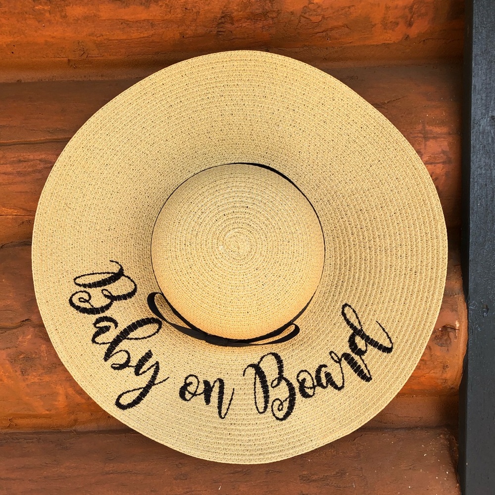 Baby on Board Maternity Sun Hat